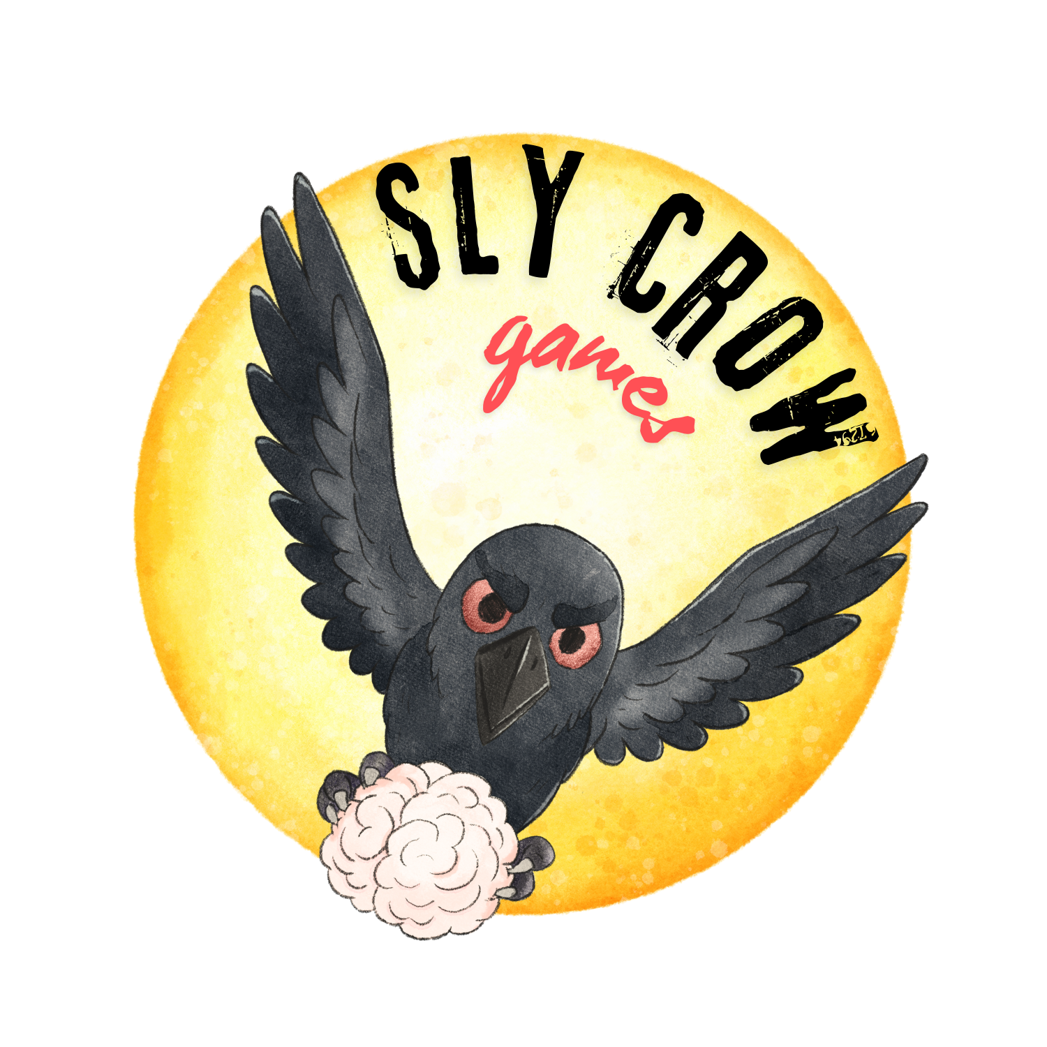 Sly Crow Games studio logo